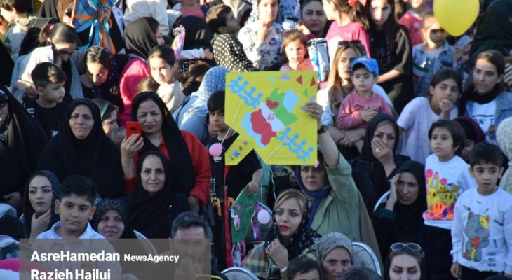 جشن بادبادک‌ها در همدان