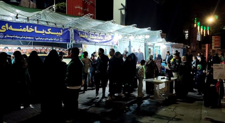 80 شب خدمات رسانی در موکب‌های ملایر