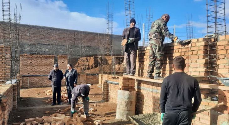 مدرسه روستای پهنه‌بر ساخته می‌شود
