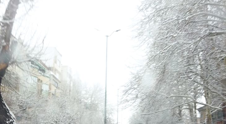 همدان سفیدپوش شد