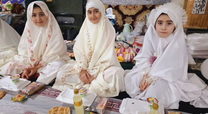 اعتکاف با حضور جوانان و نوجوانان