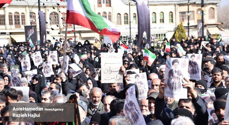 جایزه‌های مردمی برای سر ترامپ در همدان