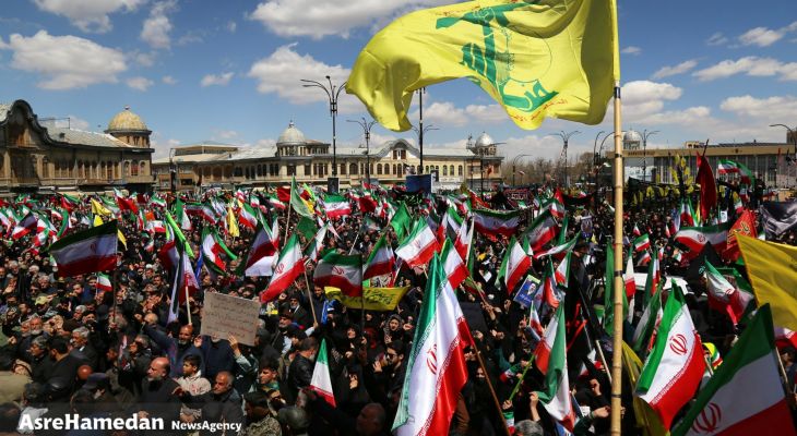 قیام همدانی‌ها در چهلم رهبر امت