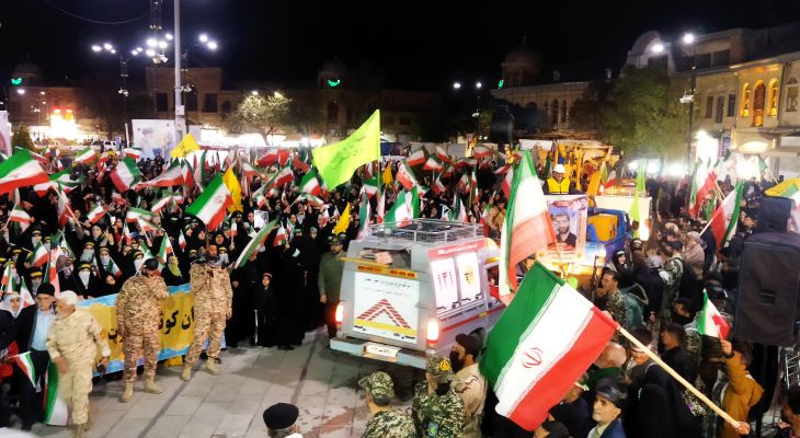 رزمایش جان‌فدایان ایران در همدان