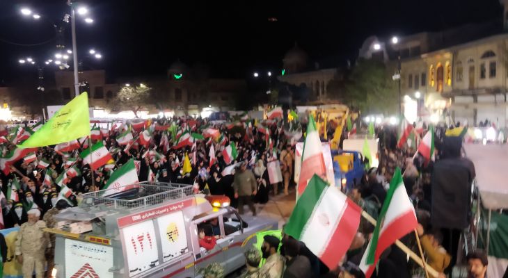 رزمایش اقتدار ملی و جانفدایان ایران در همدان