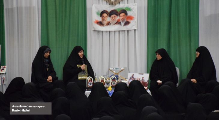 مراسم گرامی‌داشت یاد شهدای نخبه جنگ رمضان همدان