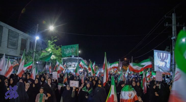 موج زیبایی از حماسه خیابانی در نهاوند