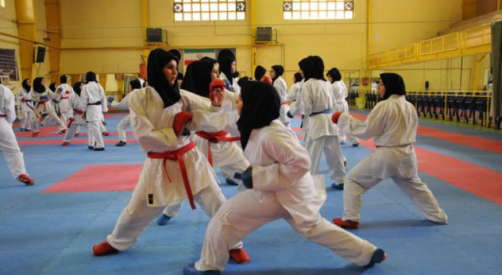 اوج اقتدار کاراته بانوان ایران