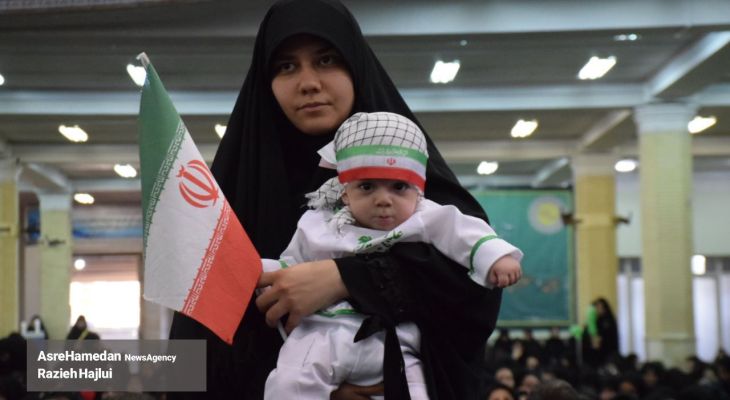 همایش عظیم شیرخوارگان حسینی در همدان