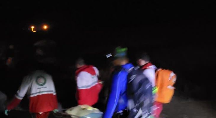 نجات کوهنورد مصدوم در ارتفاعات گرین نهاوند