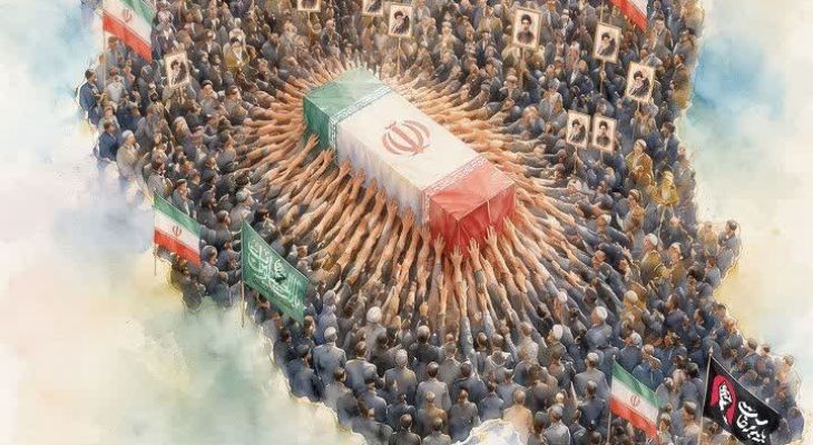 اعزام زائران نهاوندی به مراسم تشییع رهبر شهید