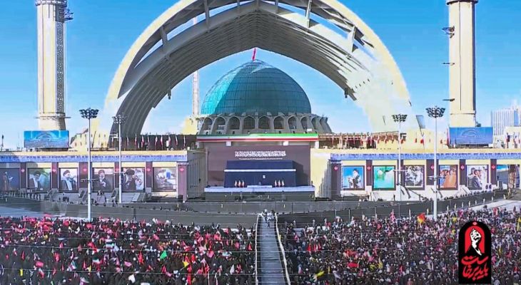 وداع جانسوز با آقای شهید ایران