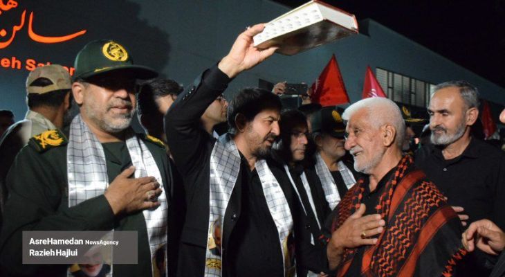 اعزام کاروان‌های مردمی همدان برای تشییع رهبر
