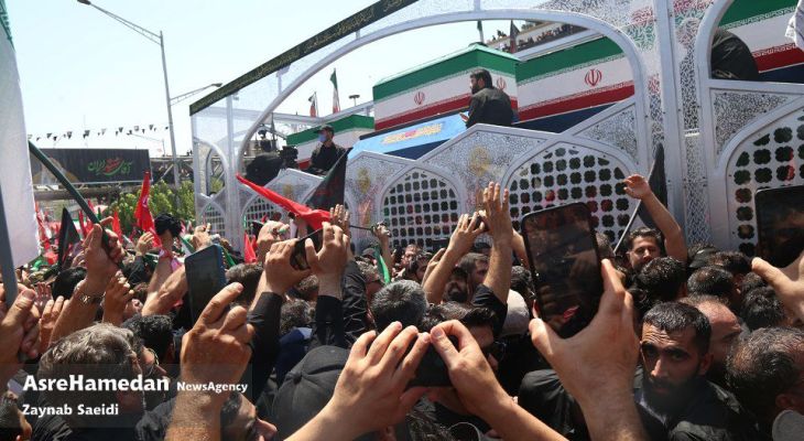 تشییع رهبر شهید انقلاب در تهران