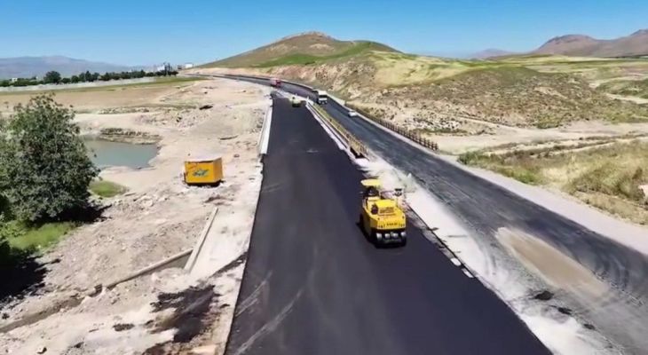 بهره‌برداری از پل اصلی محور نهاوند به فیروزان