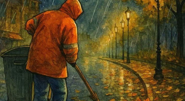 روایتی از تلاش بی‌وقفه پاکبانان شهرداری