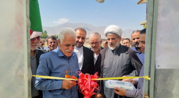 افتتاح چند طرح عمرانی و زیرساختی در نهاوند