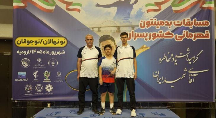 دانیال نظری بر سکوی سوم ایستاد