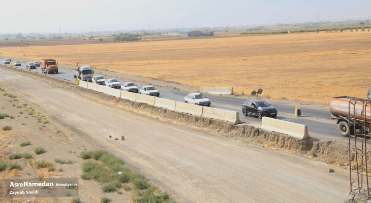 آخرین وضعیت کنارگذر غربی همدان